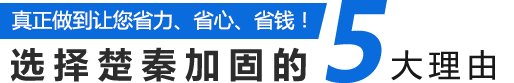 选择楚秦加固的5大理由